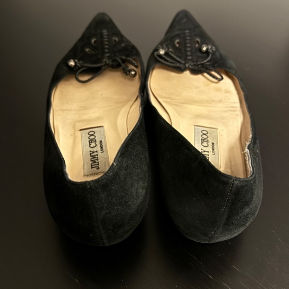 Jimmy Choo Pointed Flats Size 7 - Picture 3 of 3